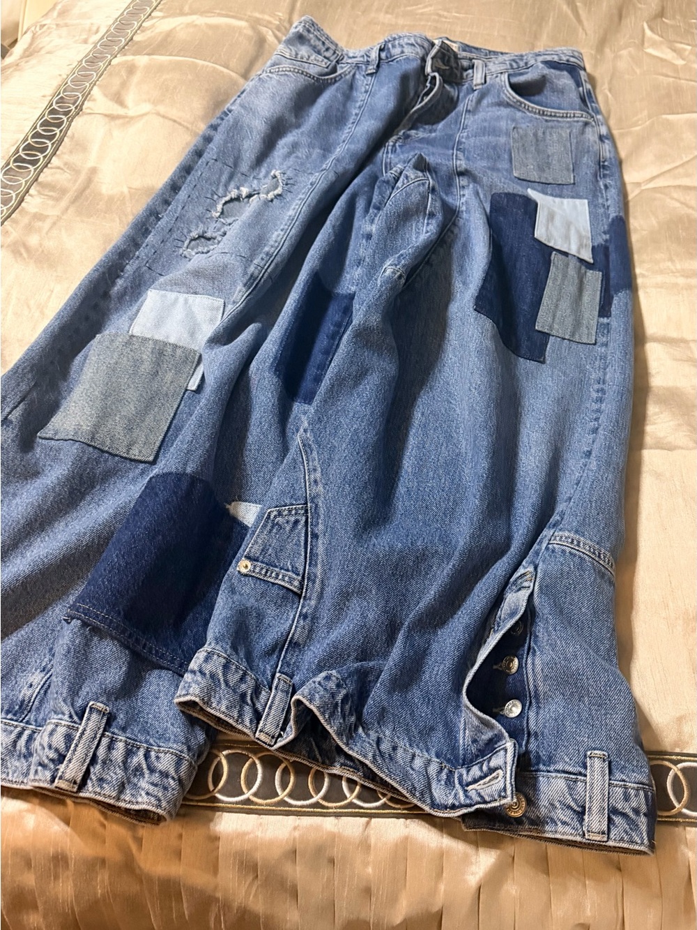 Free People We The Free Head Over Heals Wide-Leg Jeans - Picture 6 of 7